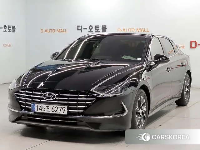Hyundai Sonata Hybrid (DN8) 2021 Черный из Кореи