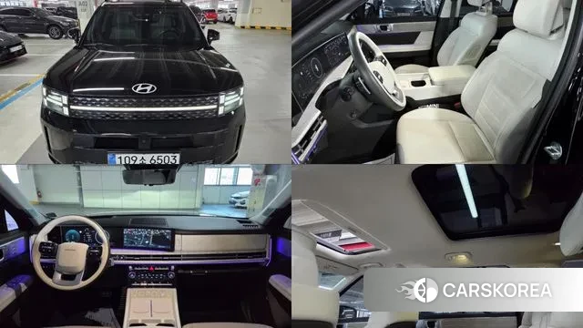 Hyundai Santa Fe (MX5) 2024 Черный из Кореи