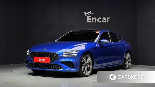 Genesis The New G70 2023 Синий из Кореи