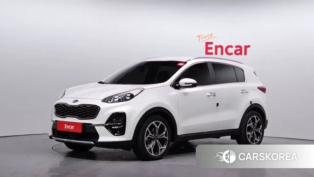 Kia Sportage The Bold 2018 Белый из Кореи