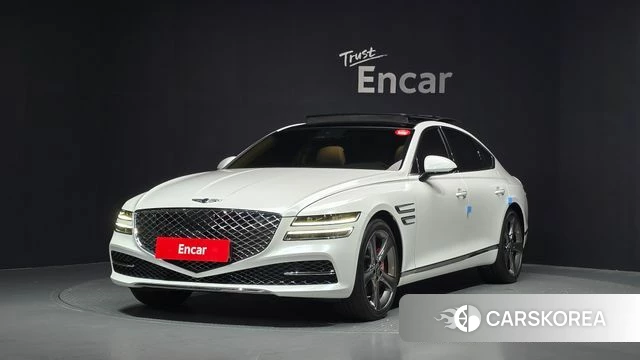 Genesis G80 (RG3) 2021 Белый из Кореи