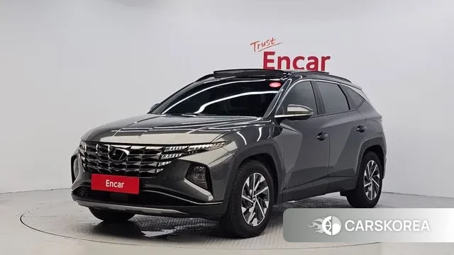 Hyundai Tucson Hybrid (NX4) 2022 Серый из Кореи