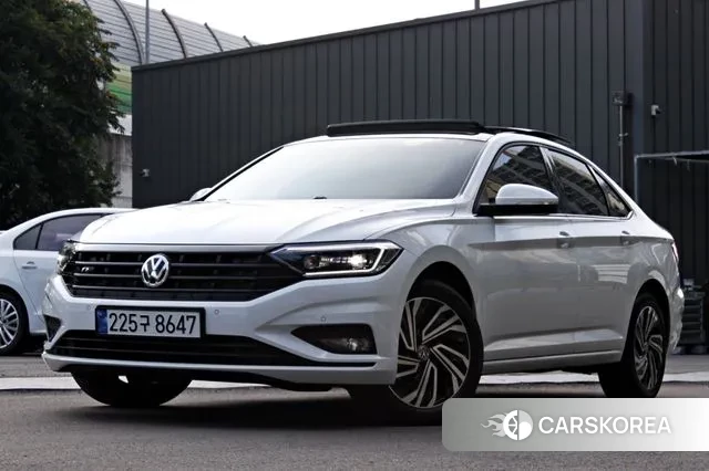 Volkswagen 7th Generation of Jetta 2020 Белый из Кореи