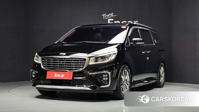 Kia The New Carnival 2019 Черный из Кореи