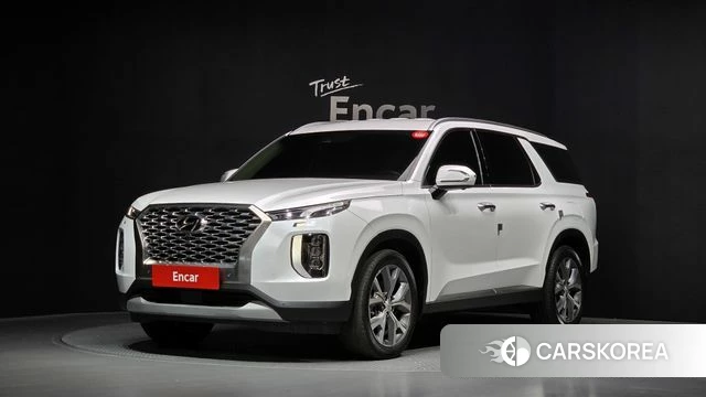 Hyundai Palisade 2022 Белый из Кореи