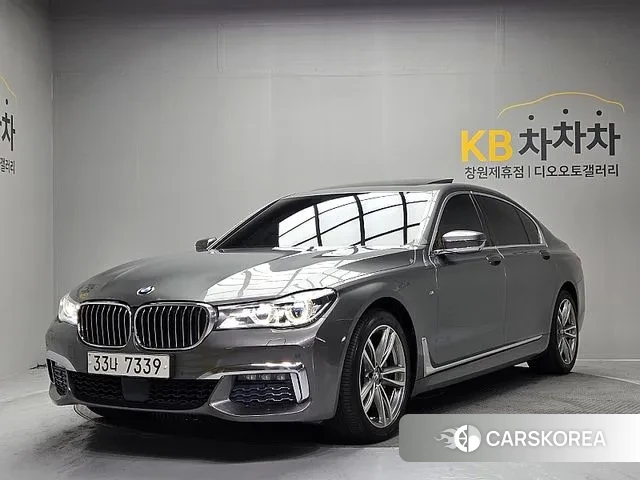 BMW 7 Series (G11) 2018 Серый из Кореи