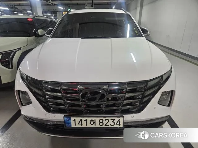 Hyundai Tucson (NX4) 2022 Белый из Кореи