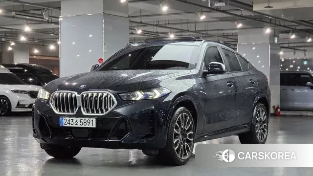 BMW X6 (G06) 2025 Черный из Кореи