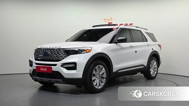 Ford Explorer 6th Generation 2021 Белый из Кореи