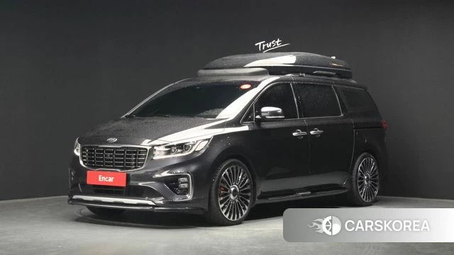 Kia The New Carnival 2018 Черный из Кореи