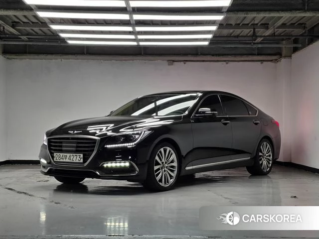 Genesis G80 2018 Черный из Кореи