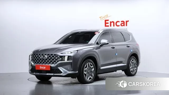 Hyundai The New Santa Fe 2021 Серый из Кореи