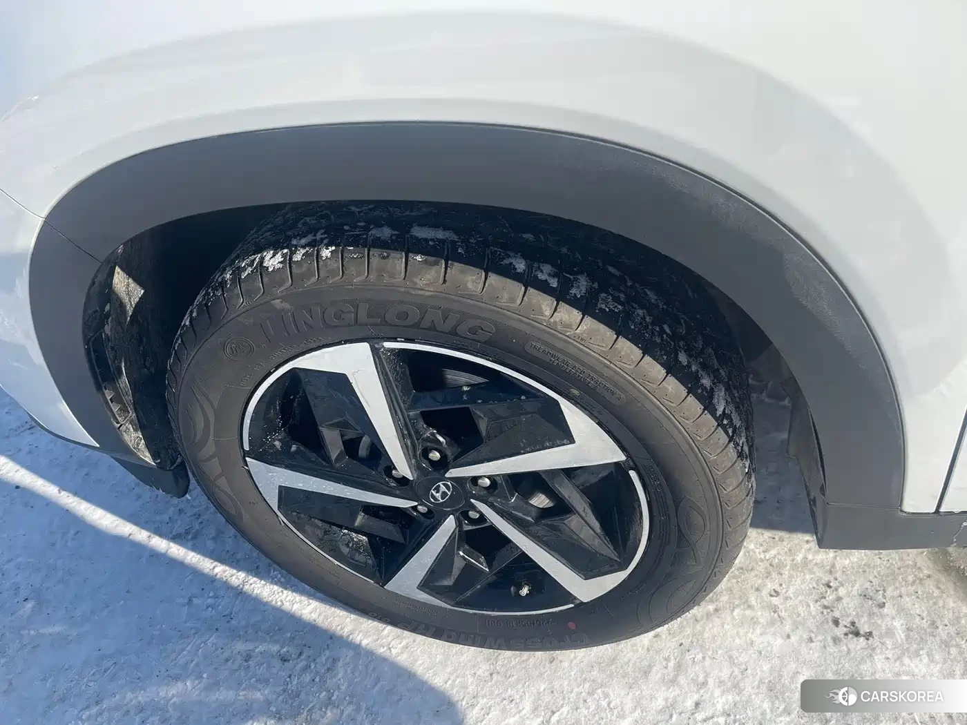 Hyundai ix35 2022 Белый из Китая