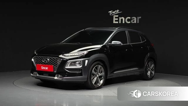 Hyundai Kona 2019 Черный из Кореи