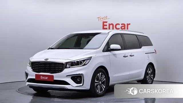 Kia The New Carnival 2019 Белый из Кореи