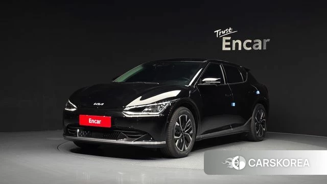 Kia EV6 2022 Черный из Кореи