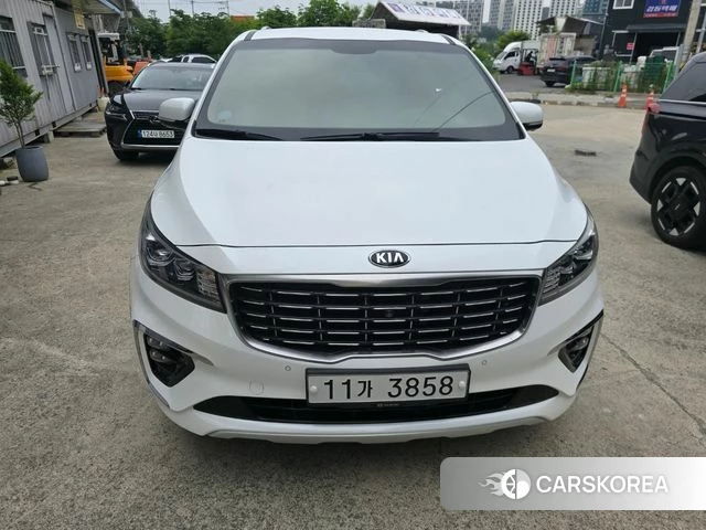 Kia The New Carnival 2018 Белый из Кореи