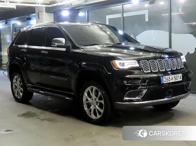 Jeep Grand Cherokee 2021 Черный из Кореи