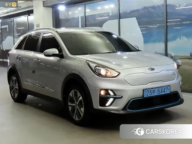 Kia Niro EV 2021 Серебристо-серый из Кореи