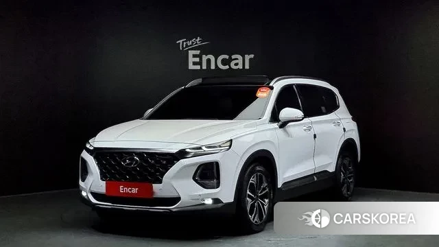 Hyundai Santa Fe TM 2018 Белый из Кореи