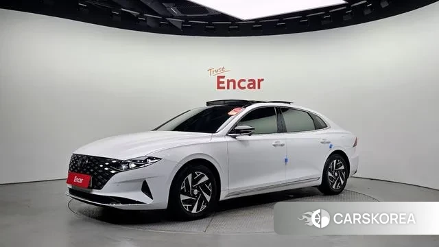 Hyundai The New Grandeur IG Hybrid 2022 Белый из Кореи