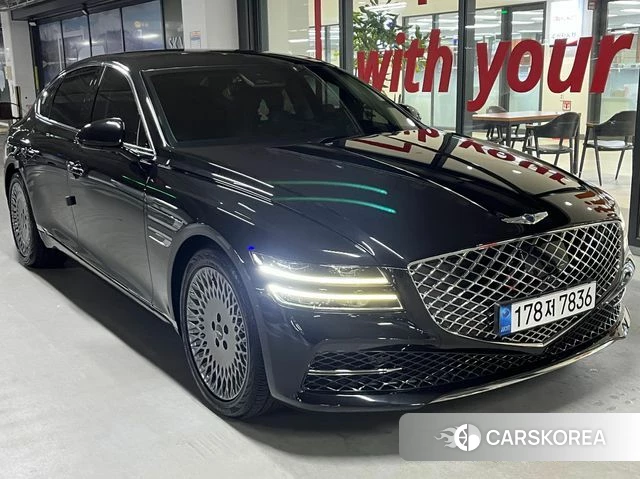 Genesis G80 (RG3) 2022 Черный из Кореи