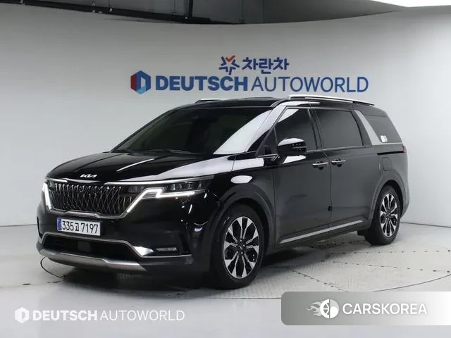 Kia Carnival 4th generation 2021 Черный из Кореи