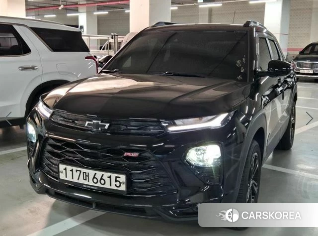 Chevrolet (GM Daewoo) Trailblazer 2022 Черный из Кореи