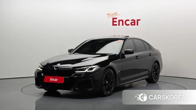 BMW 5 Series (G30) 2021 Черный из Кореи