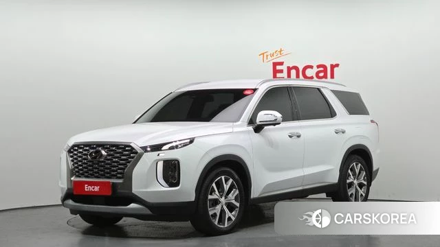 Hyundai Palisade 2022 Белый из Кореи