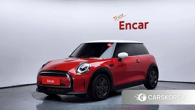 Mini Cooper 2022 Красный из Кореи