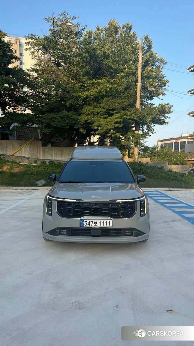 Kia The New Carnival 4th Generation 2025 Серый из Кореи