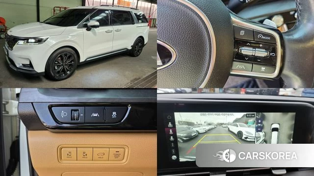 Kia Carnival 4th generation 2021 Белый из Кореи