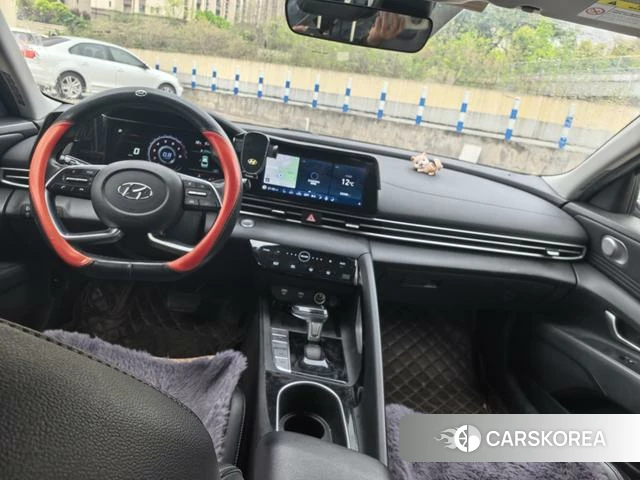 Hyundai Elantra 2021 Синий из Китая