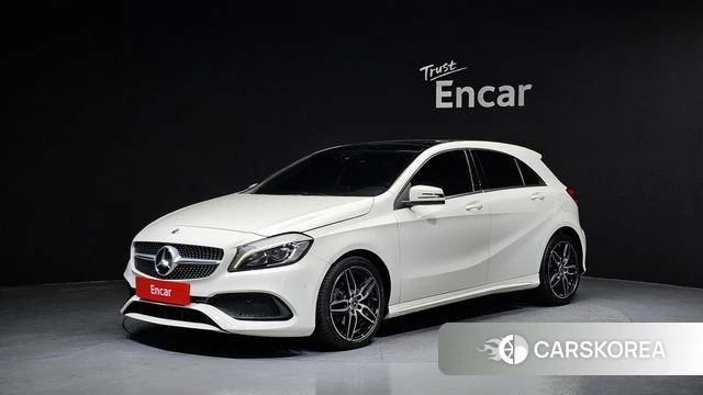 Mercedes-Benz A-Class W176 2018 Белый из Кореи