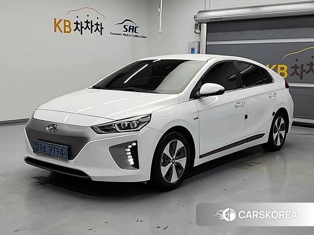 Hyundai Ionic Electric 2018 Белый из Кореи