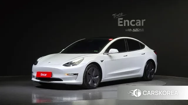 Tesla Model 3 2019 Белый из Кореи