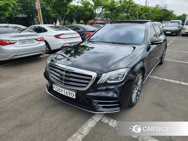 Mercedes-Benz S-Class W222 2020 Черный из Кореи