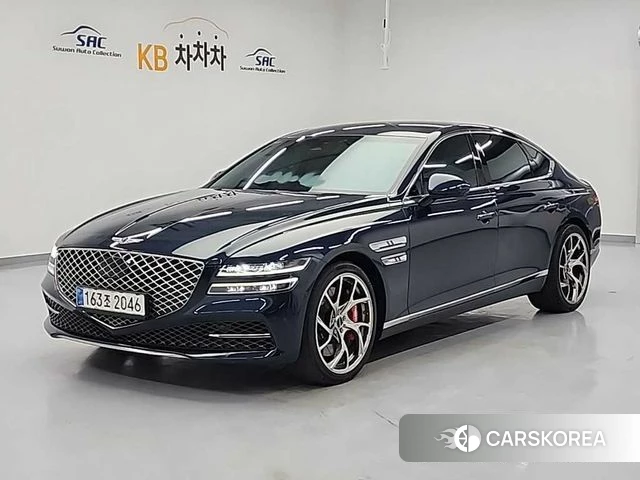 Genesis G80 (RG3) 2021 Синий из Кореи