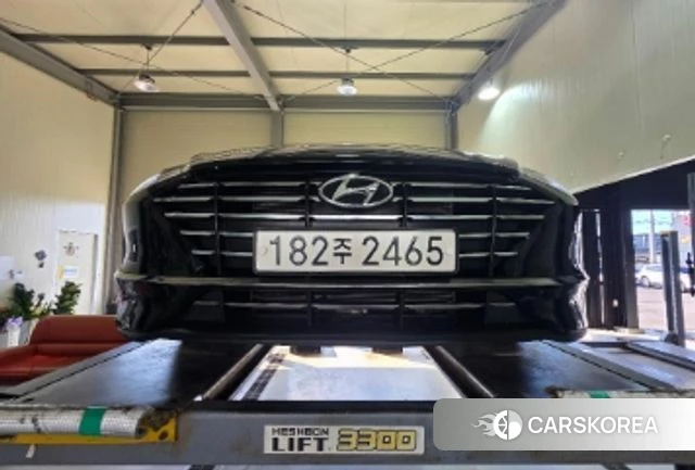 Hyundai Sonata (DN8) 2022 Черный из Кореи