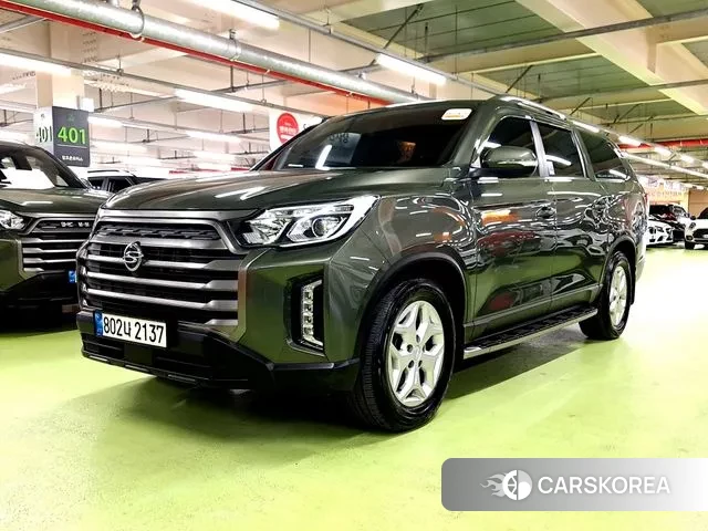 Ssangyong The New Rexton Sport 2022 Светло-зеленый из Кореи