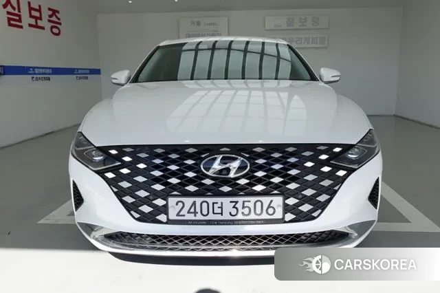 Hyundai The New Grandeur IG Hybrid 2020 Белый из Кореи