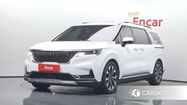 Kia Carnival 4th generation 2021 Белый из Кореи