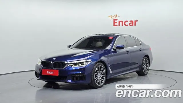 BMW 5 Series (G30) 2020 Синий из Кореи