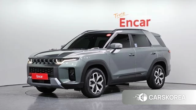 Ssangyong Torres 2022 Зеленый из Кореи