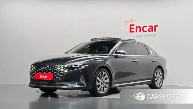 Hyundai The New Grandeur IG Hybrid 2019 Серый из Кореи