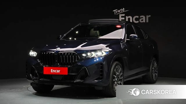 BMW X6 (G06) 2025 Синий из Кореи