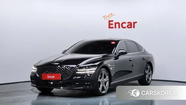 Genesis G80 (RG3) 2021 Черный из Кореи