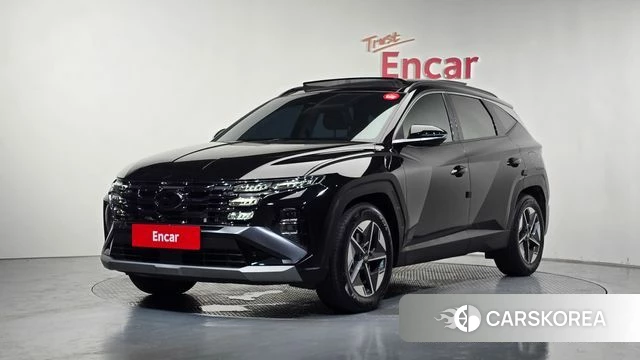 Hyundai The New Tucson (NX4) 2024 Черный из Кореи