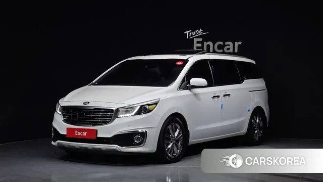 Kia All New Carnival 2018 Белый из Кореи